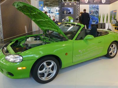 Electric conversion of Mazda MX-5