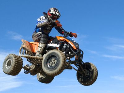 Electromobility for motor racing, electric quad bike